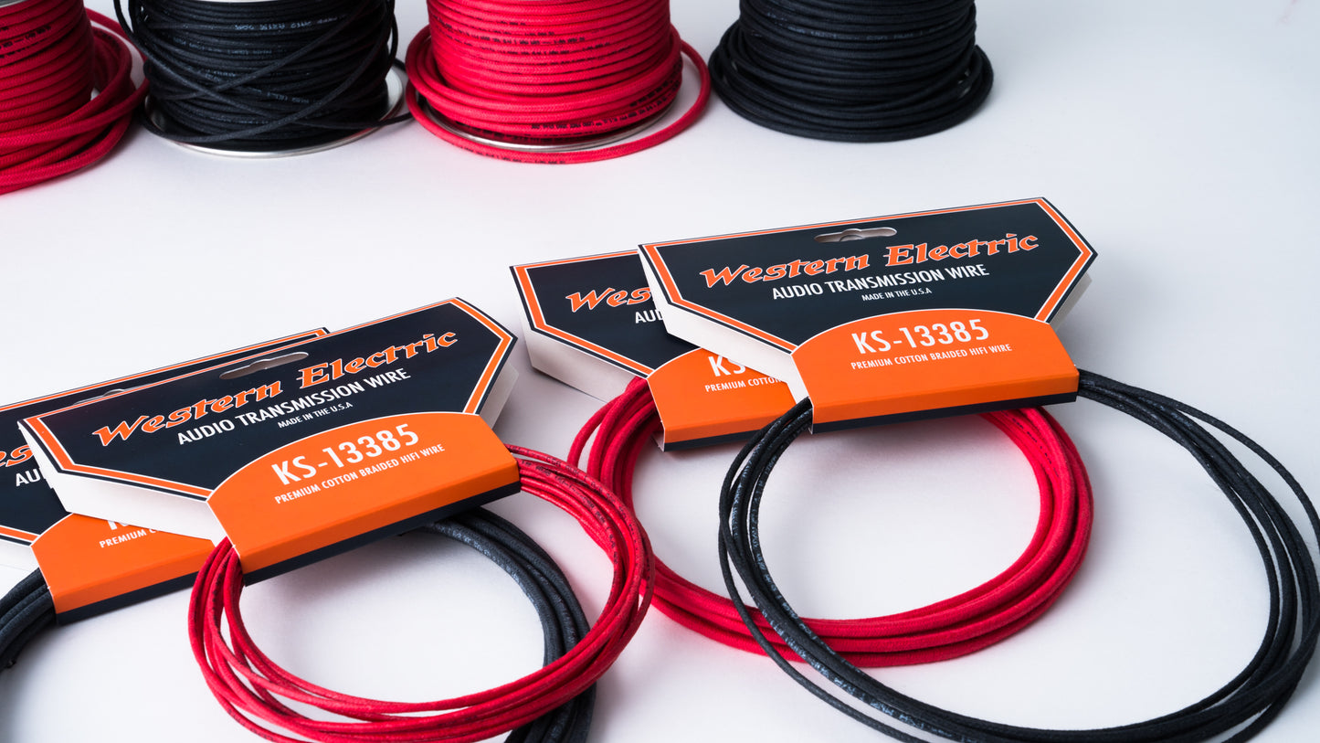Western Electric High Quality KS13385 Hookup/Speaker Wire 12 AWG Made in the USA (1 Unit = 1 Foot)