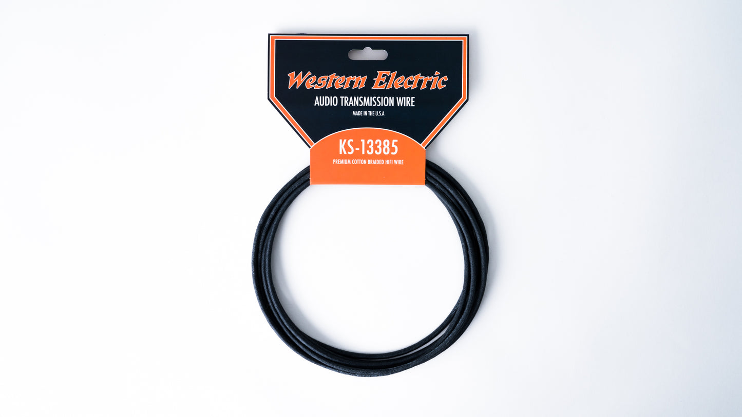 Western Electric High Quality KS13385 Hookup/Speaker Wire 10 AWG Made in the USA (1 Unit = 1 Foot)